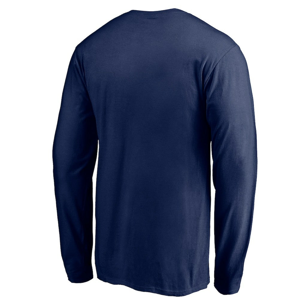 Oklahoma City Thunder Team Arch Knockout Long Sleeve T-Shirt - Navy on sale
