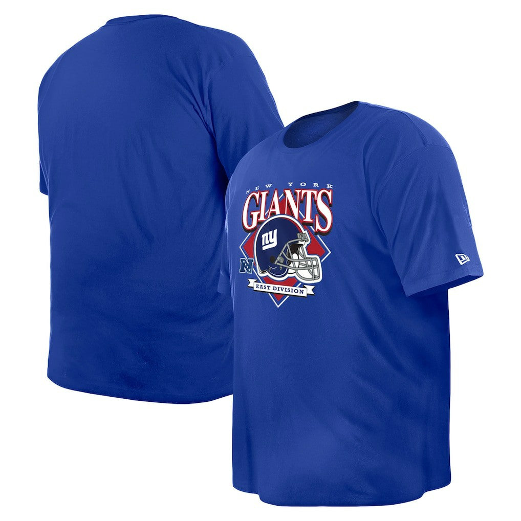 NFL New York Giants Big & Tall Helmet Historic Mark T-Shirt