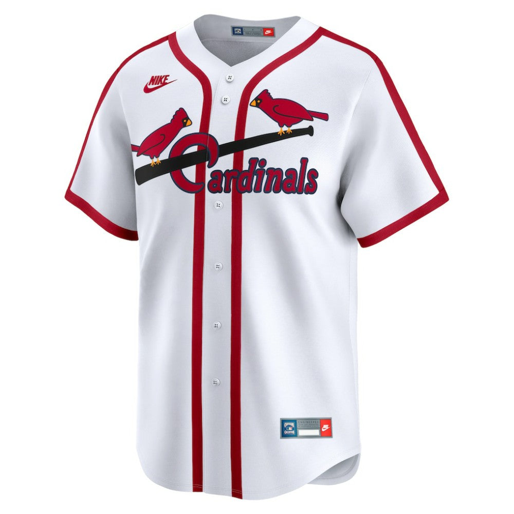 St. Louis Cardinals Cooperstown Collection Limited Jersey - White | Nike