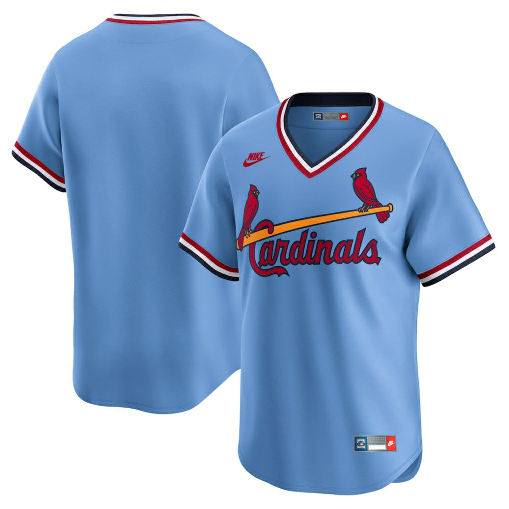 St. Louis Cardinals Cooperstown Collection Limited Jersey - Light Blue | Nike