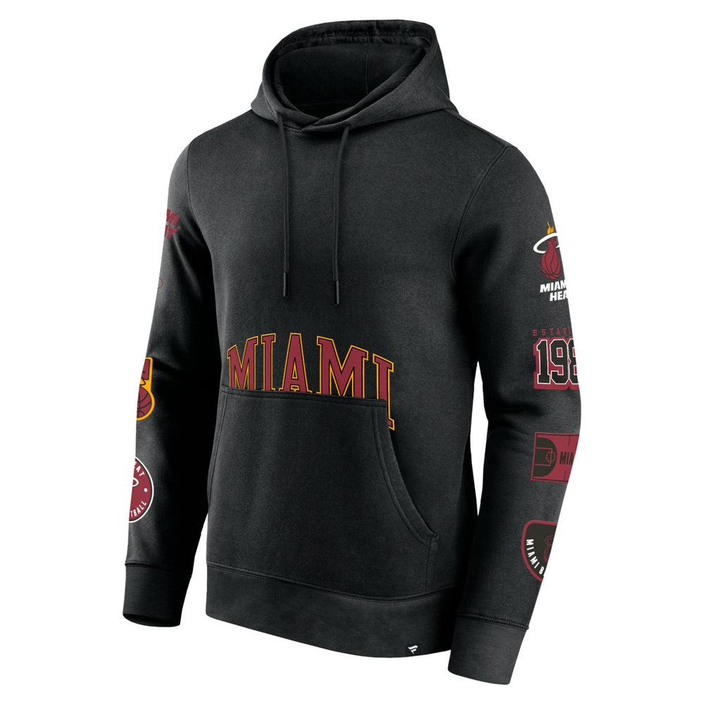 Miami Heat Home Court Pullover Hoodie - Black | Fanatics sale