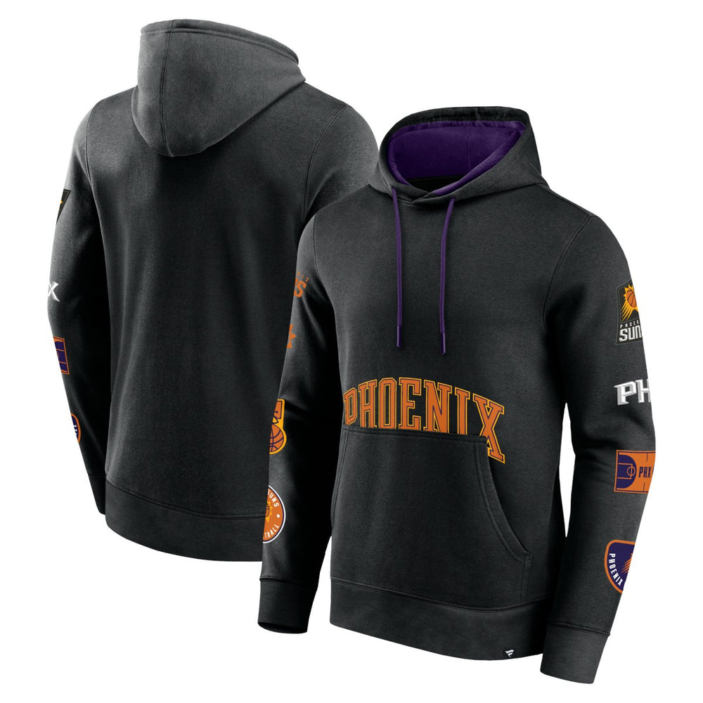 Phoenix Suns Home Court Pullover Hoodie - Black | Fanatics shop