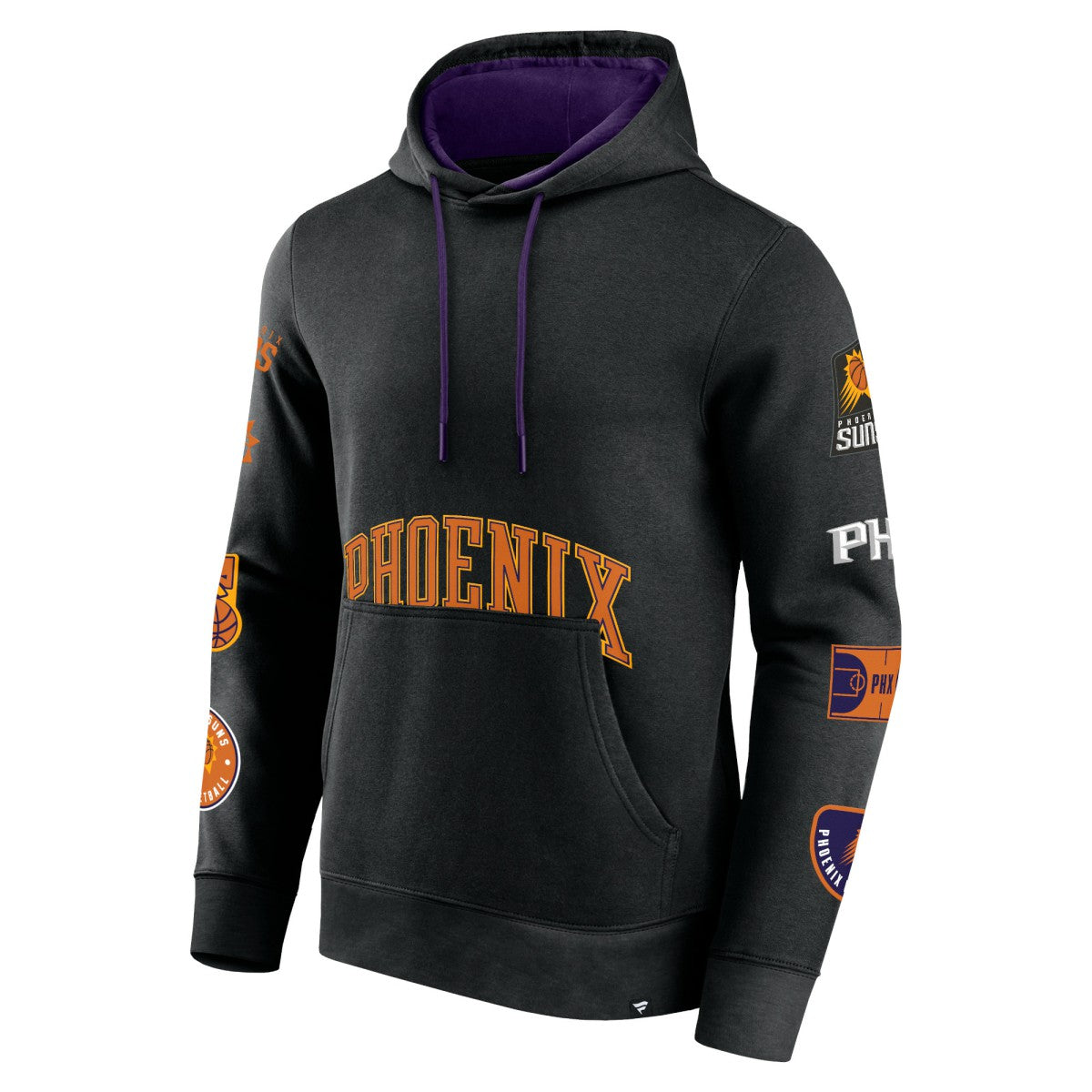 Phoenix Suns Home Court Pullover Hoodie - Black | Fanatics shop