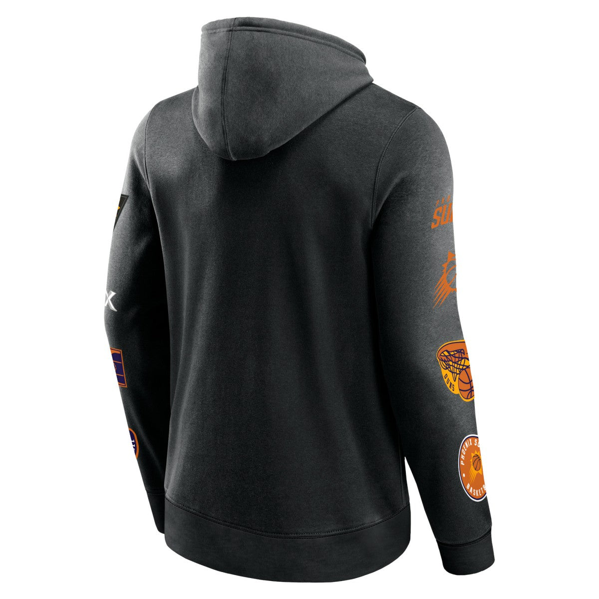 Phoenix Suns Home Court Pullover Hoodie - Black | Fanatics shop