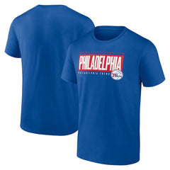 Philadelphia 76ers Box Out T-Shirt - Royal | Fanatics shop