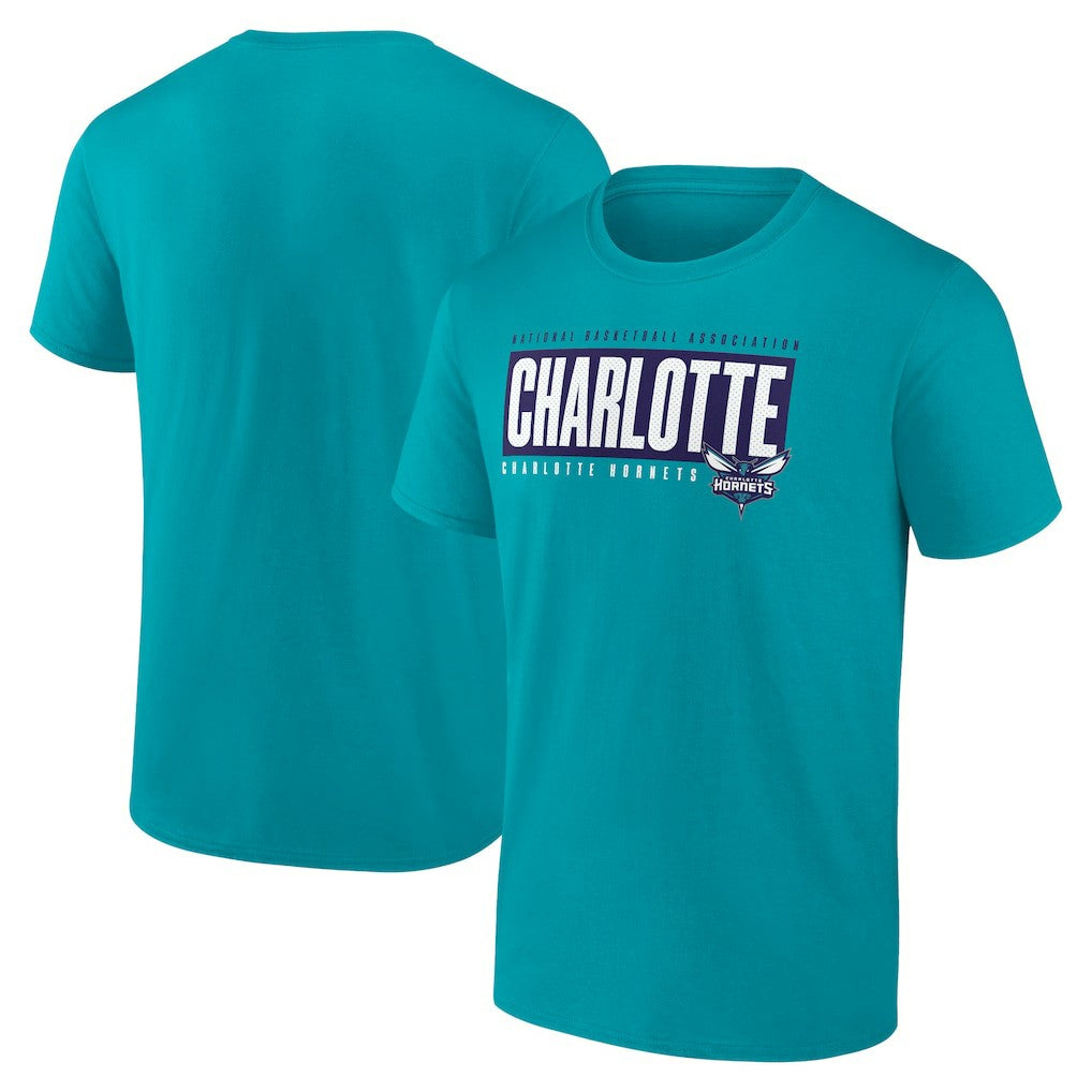 Charlotte Hornets Box Out T-Shirt - Teal | Fanatics cheap