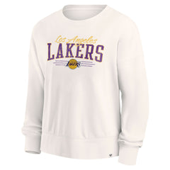Los Angeles Lakers Women's Close the Game Pullover Sweatshirt - Cream | Fanatics sale