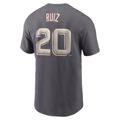 Keibert Ruiz Washington Nationals City Connect Fuse Name & Number T-Shirt - Gray | Nike