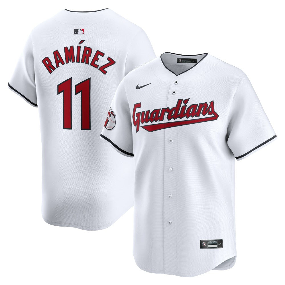 Jose Ramirez Cleveland Guardians Home Limited Player Jersey - White | Nike