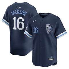 Bo Jackson Kansas City Royals City Connect Retired Player Jersey - Navy | Nike