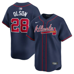 Matt Olson Atlanta Braves Alternate Limited Player Jersey - Navy | Nike