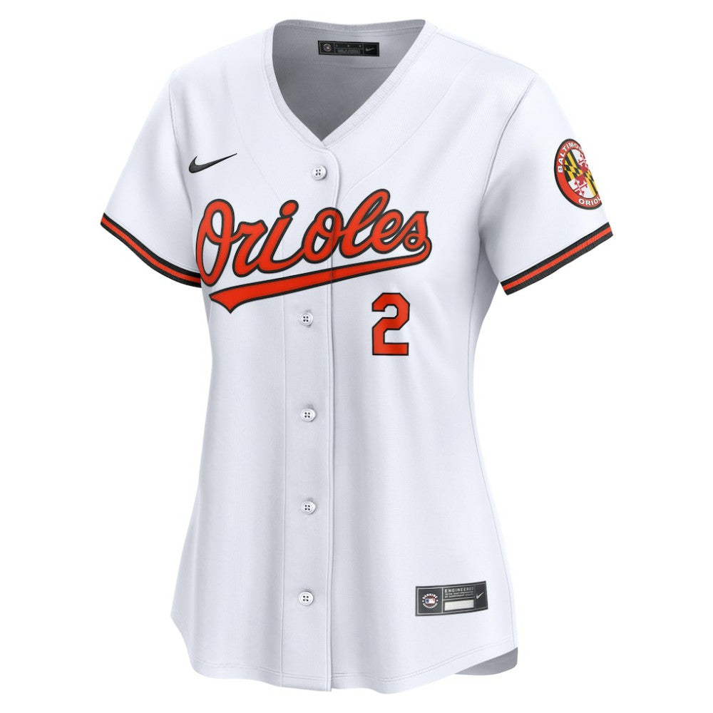 Gunnar Henderson Baltimore Orioles Women's  Home Limited Player Jersey - White | Nike