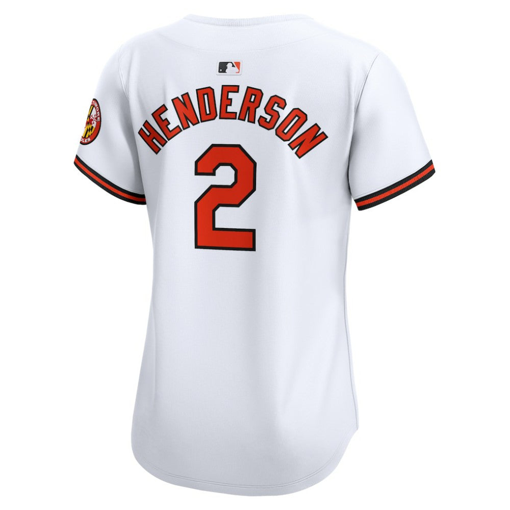 Gunnar Henderson Baltimore Orioles Women's  Home Limited Player Jersey - White | Nike