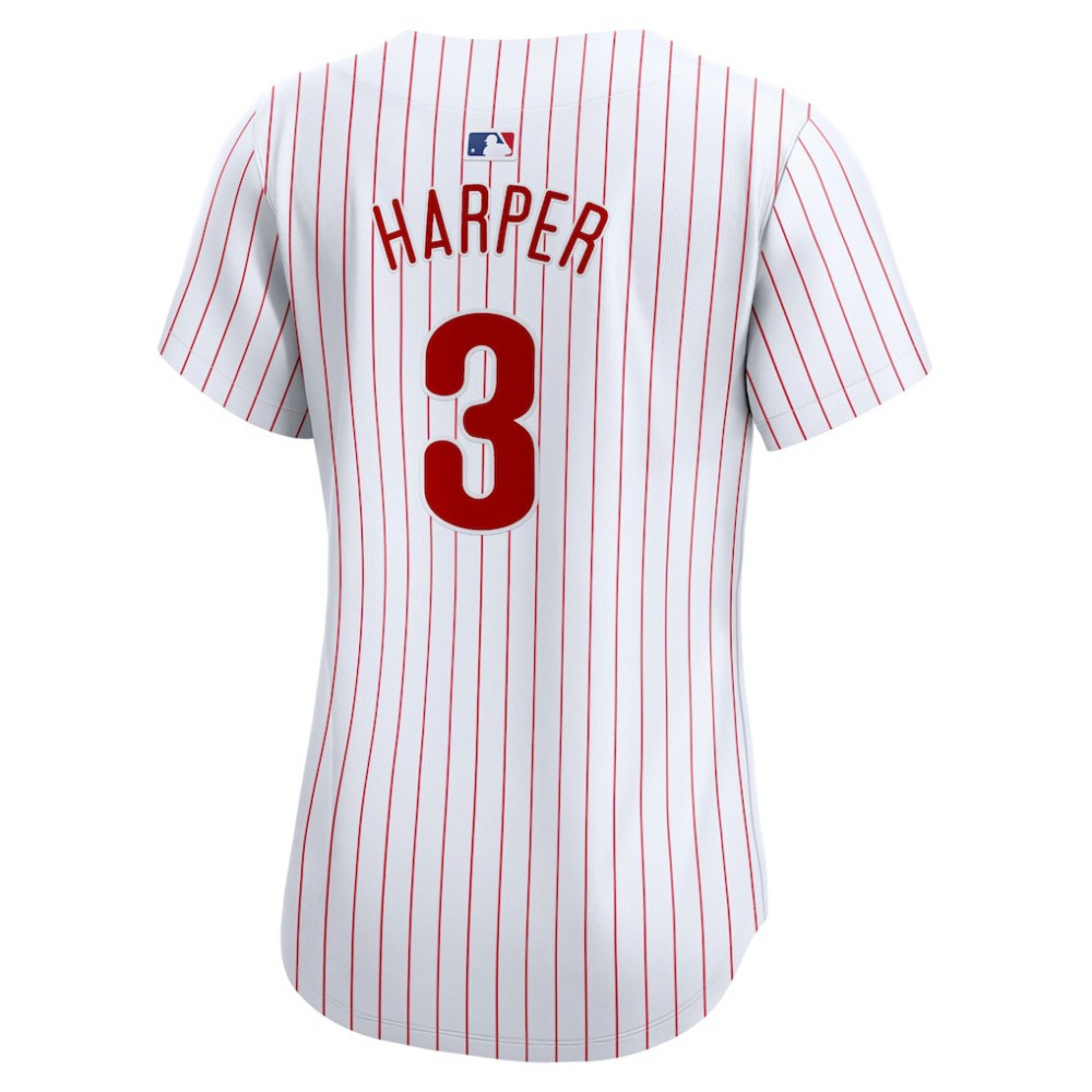 Bryce Harper Philadelphia Phillies Women's Home Limited Player Jersey - White | Nike