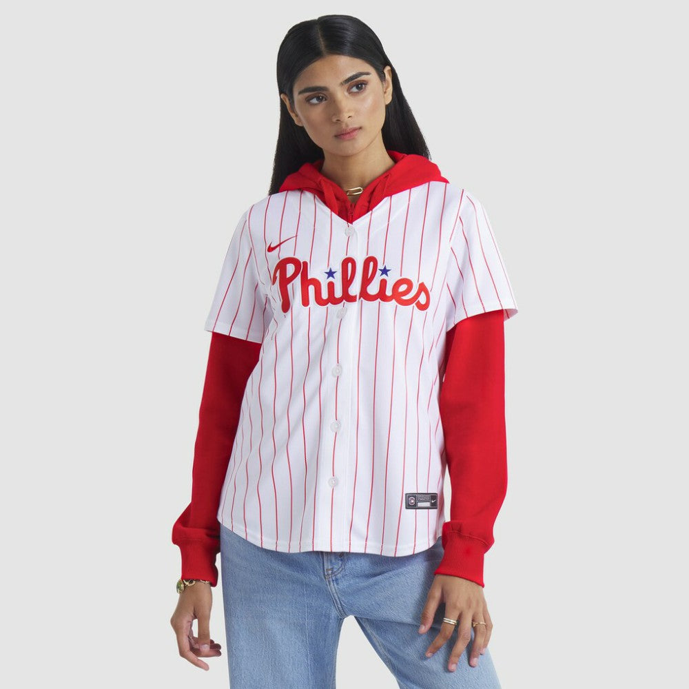 Bryce Harper Philadelphia Phillies Women's Home Limited Player Jersey - White | Nike