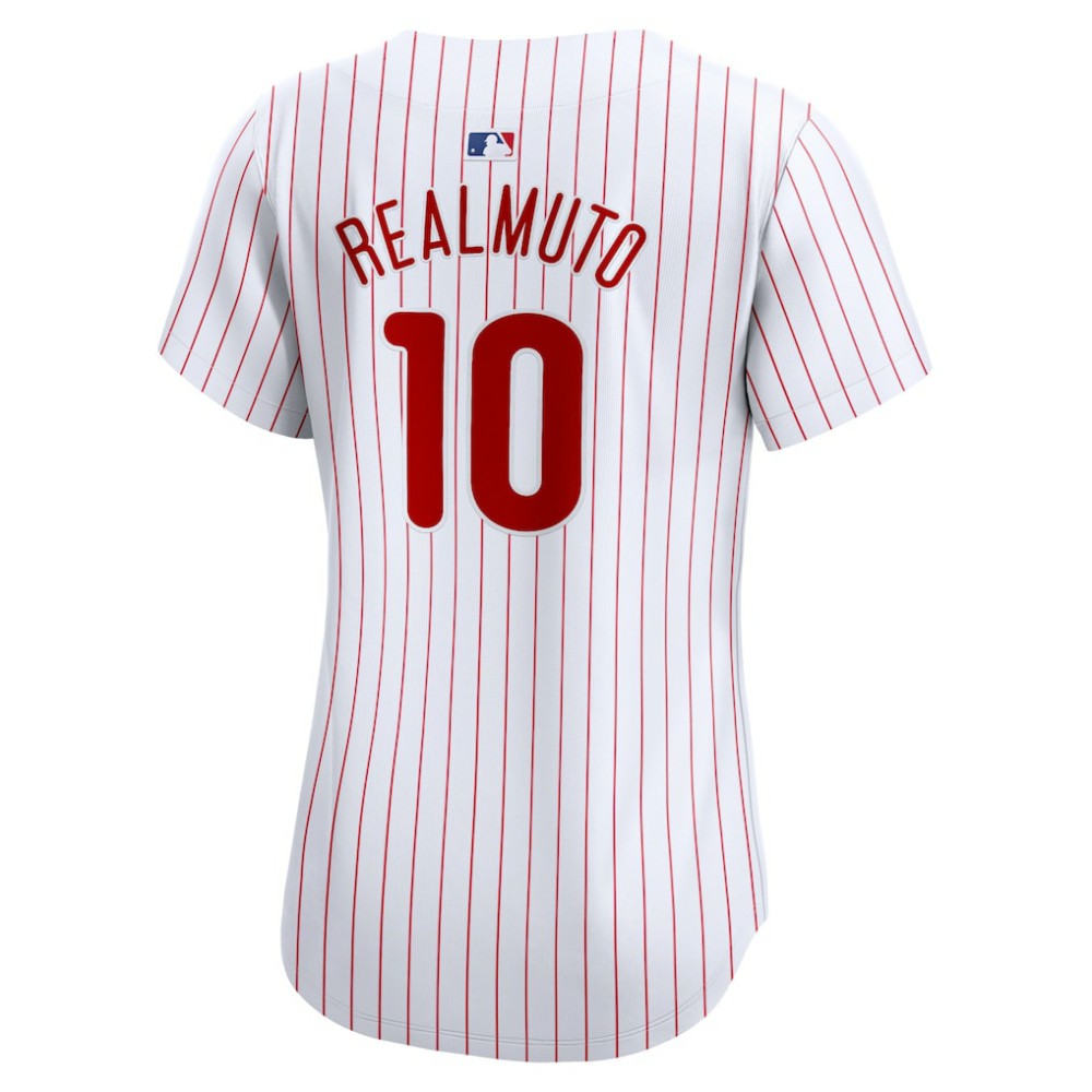 J.T. Realmuto Philadelphia Phillies Women's Home Limited Player Jersey - White | Nike