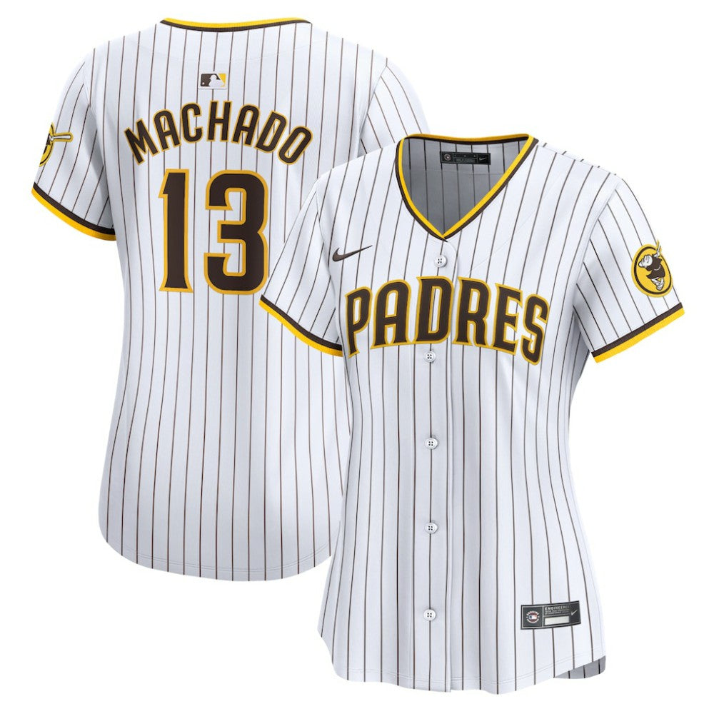 Manny Machado San Diego Padres Women's Home Limited Player Jersey - White | Nike