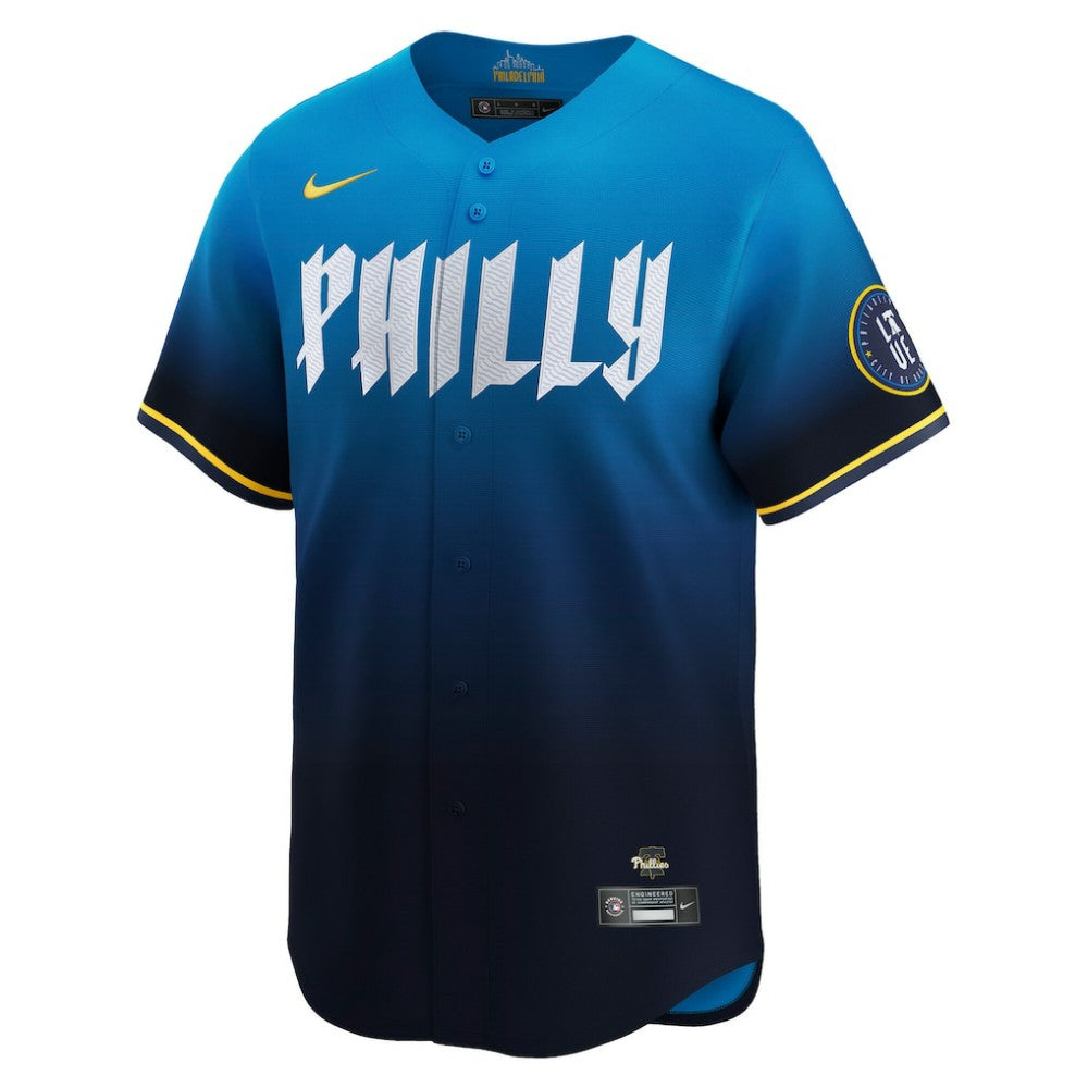 Trea Turner Philadelphia Phillies 2024 City Connect Limited Player Jersey - Blue | Nike