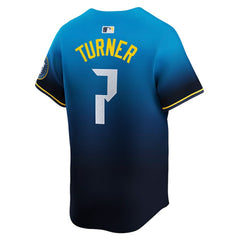 Trea Turner Philadelphia Phillies 2024 City Connect Limited Player Jersey - Blue | Nike