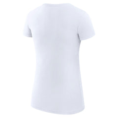 Milwaukee Brewers G-III 4Her by Carl Banks Women's Super-Slim Fit Lightweight Heart Graphic T-Shirt - White
