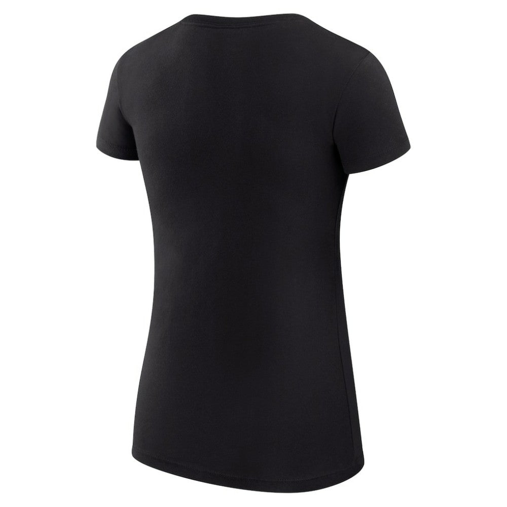 Pittsburgh Pirates G-III 4Her by Carl Banks Women's Super-Slim Fit Lightweight Heart Graphic T-Shirt - Black