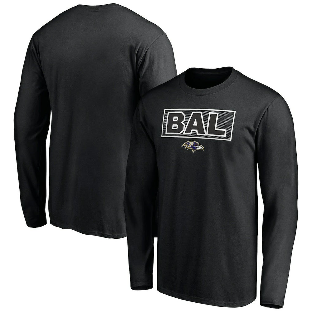 NFL Baltimore Ravens Squad Throwbacks Long Sleeve T-Shirt