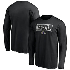 NFL Baltimore Ravens Squad Throwbacks Long Sleeve T-Shirt