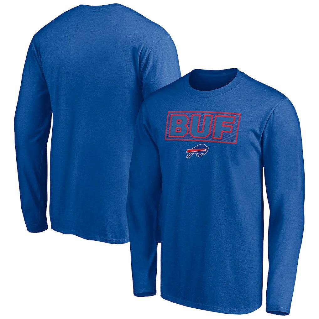 NFL Buffalo Bills Squad Throwbacks Long Sleeve T-Shirt