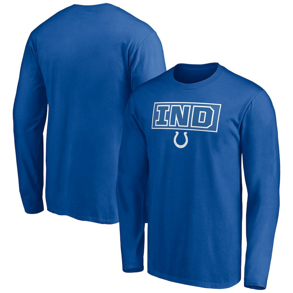 NFL Indianapolis Colts Squad Throwbacks Long Sleeve T-Shirt