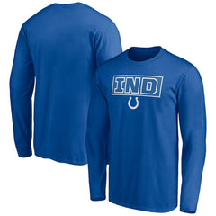 NFL Indianapolis Colts Squad Throwbacks Long Sleeve T-Shirt