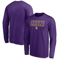 NFL Minnesota Vikings Squad Throwbacks Long Sleeve T-Shirt