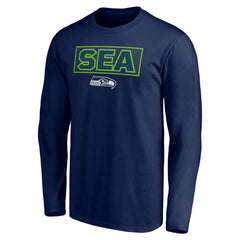 NFL Seattle Seahawks Squad Throwbacks Long Sleeve T-Shirt