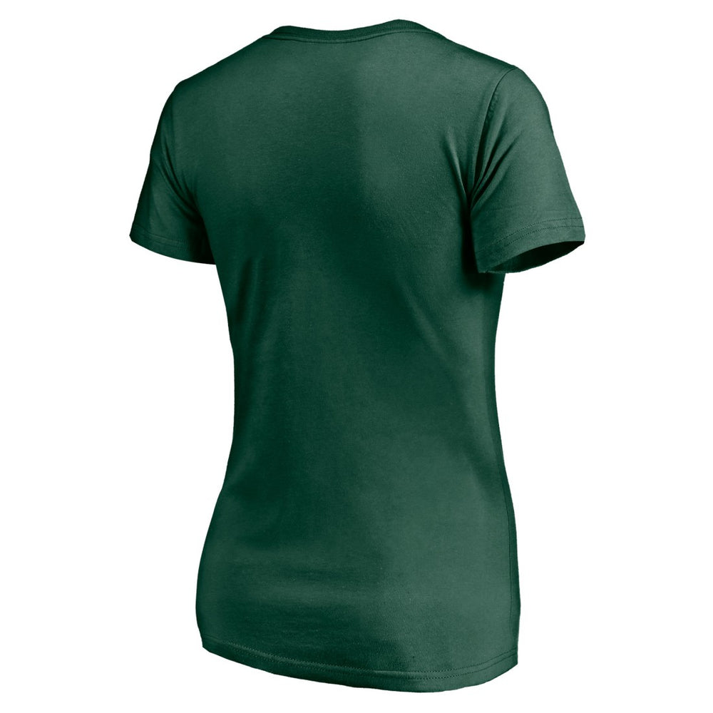 NFL Green Bay Packers Women's Depth Chart V-Neck T-Shirt