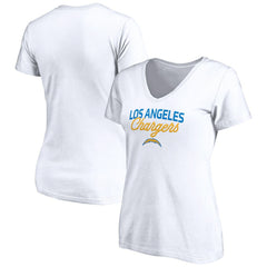 NFL Los Angeles Chargers Women's Depth Chart V-Neck T-Shirt