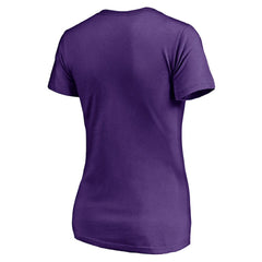 NFL Minnesota Vikings Women's Depth Chart V-Neck T-Shirt