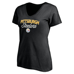 NFL Pittsburgh Steelers Women's Depth Chart V-Neck T-Shirt