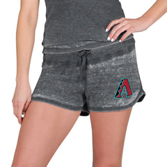 Arizona Diamondbacks Concepts Sport Women's Resurgence Waffle Knit Shorts - Charcoal