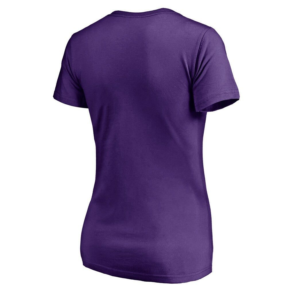 NFL Minnesota Vikings Women's Mascot In Bounds V-Neck T-Shirt