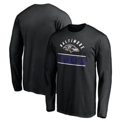 NFL Baltimore Ravens Team Arch Knockout Long Sleeve T-Shirt