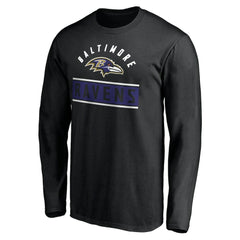 NFL Baltimore Ravens Team Arch Knockout Long Sleeve T-Shirt