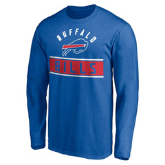 NFL Buffalo Bills Team Arch Knockout Long Sleeve T-Shirt