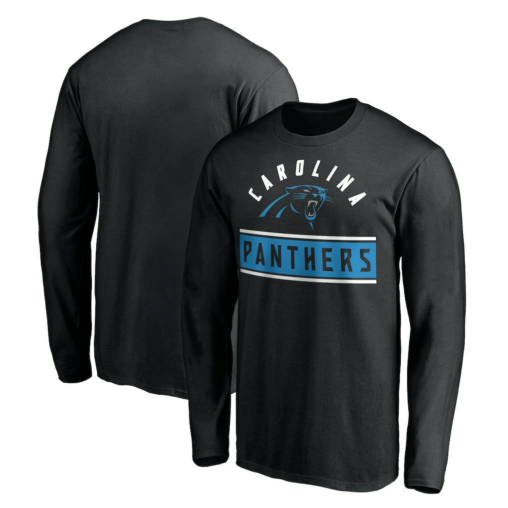 NFL Carolina Panthers Team Arch Knockout Long Sleeve T-Shirt