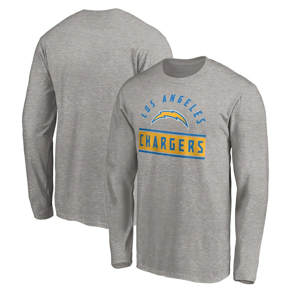 NFL Los Angeles Chargers Team Arch Knockout Long Sleeve T-Shirt