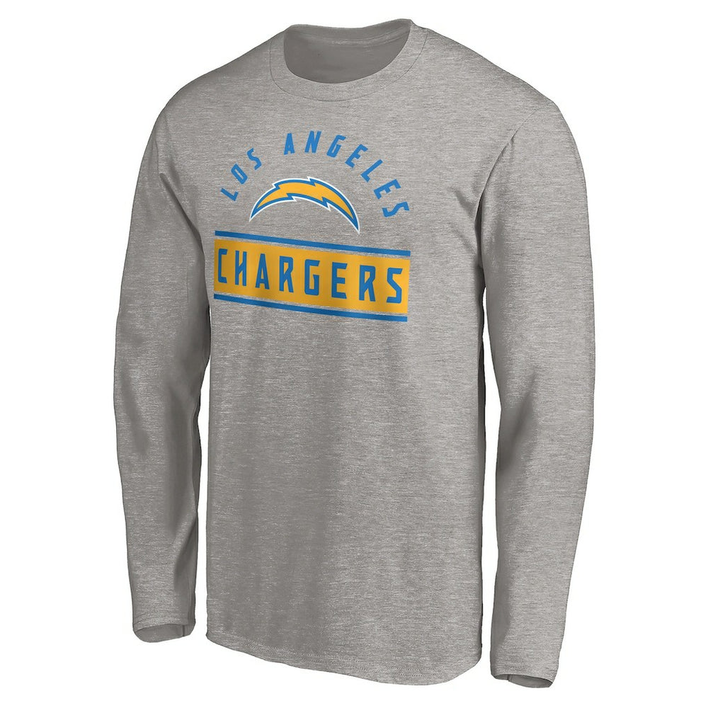 NFL Los Angeles Chargers Team Arch Knockout Long Sleeve T-Shirt