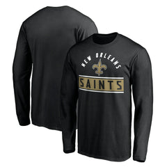 NFL New Orleans Saints Team Arch Knockout Long Sleeve T-Shirt