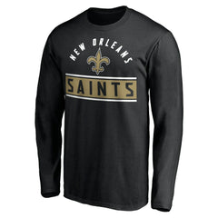NFL New Orleans Saints Team Arch Knockout Long Sleeve T-Shirt