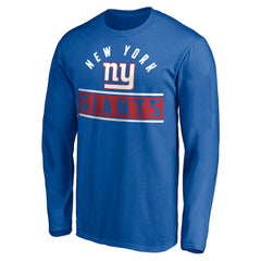 NFL New York Giants Team Arch Knockout Long Sleeve T-Shirt