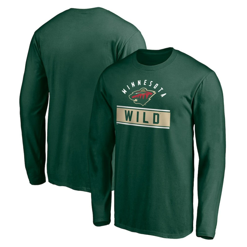 Minnesota Wild Team Arch Knockout Long Sleeve T-Shirt