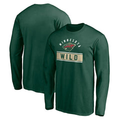 Minnesota Wild Team Arch Knockout Long Sleeve T-Shirt
