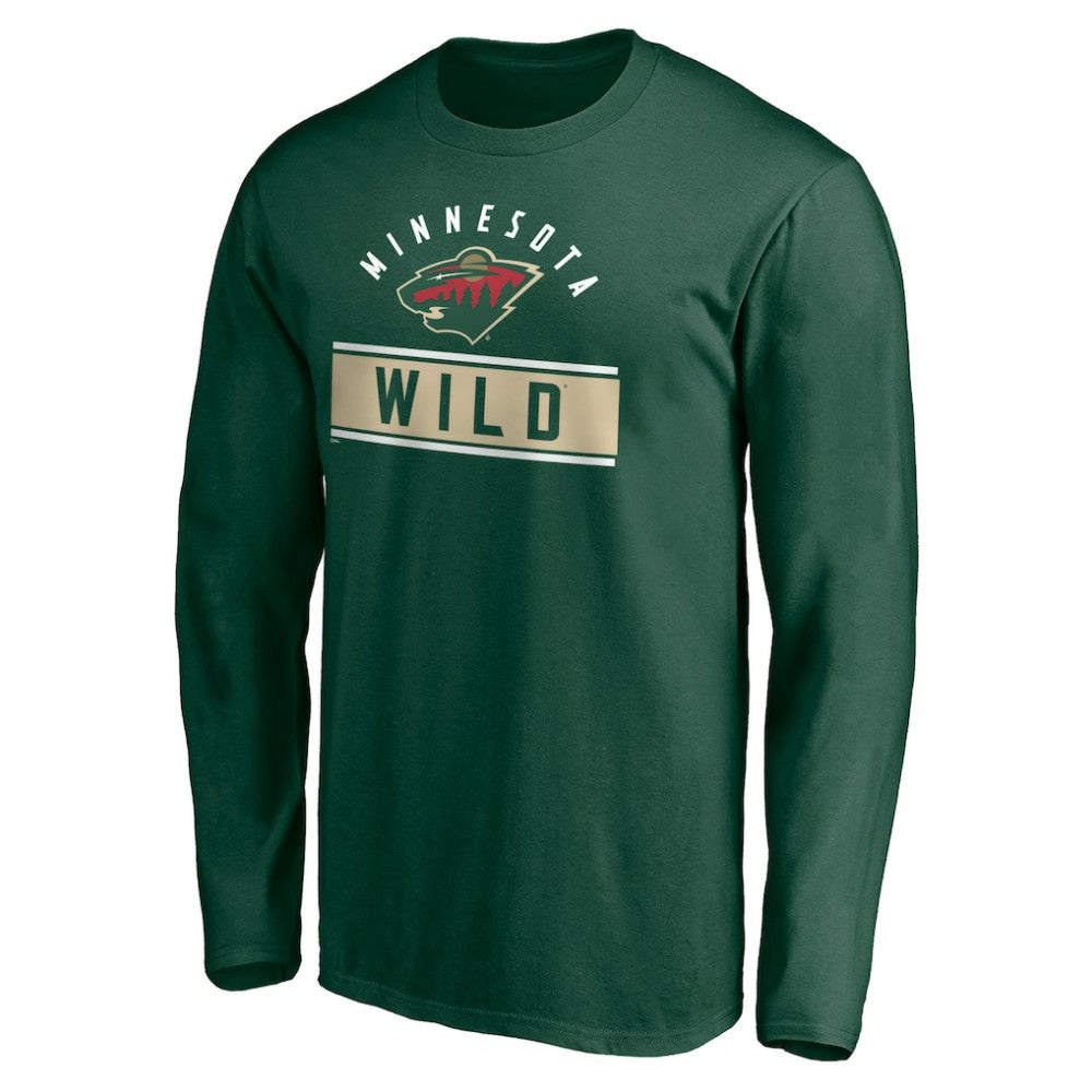 Minnesota Wild Team Arch Knockout Long Sleeve T-Shirt